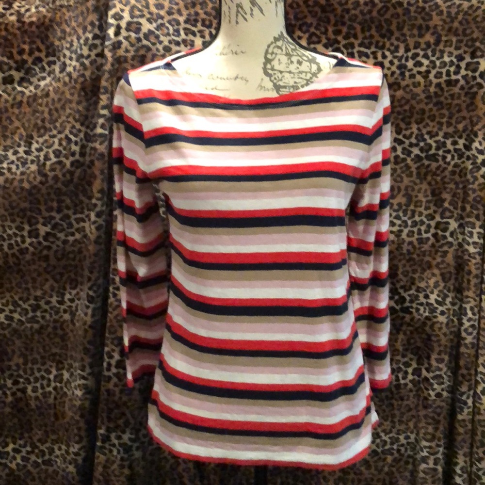 J.Crew stripe top small EUC